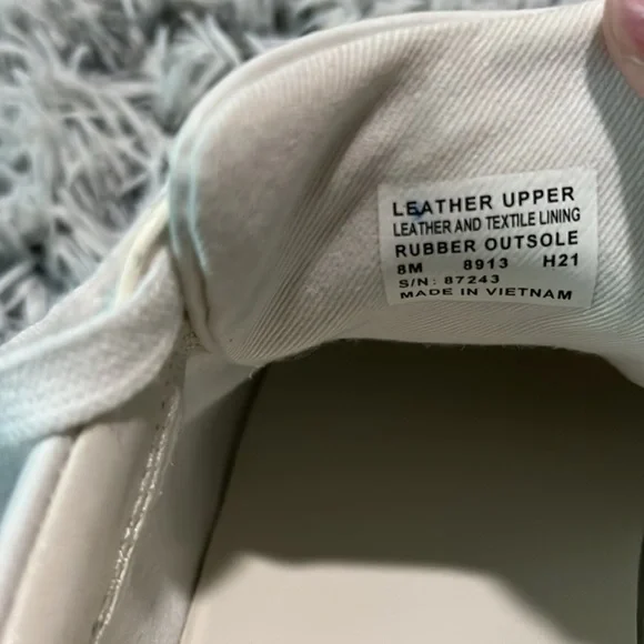 Tory Burch Women's White Sneakers Size 8M - Picture 7 of 8